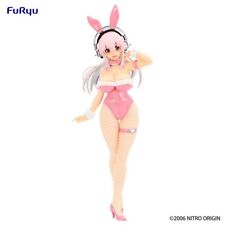 FuRyu Nitroplus BiCute Bunnies Super Sonico Pink Rabbit Figure 11.81inch Anime picture