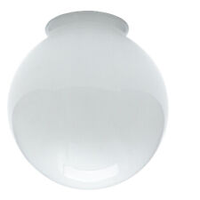 6-Inch White Globe Glass Shade 3 1/4 = 3.25