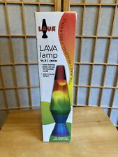 COLORMAX 14.5 INCH TALL LAVAL LAMP RAINBOW MULTICOLOR MOTION EFFECT NEW picture