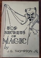 Vintage 1956 Top Secrets of Magic by J.G. Thompson, Jr. picture