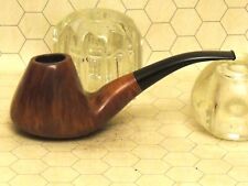 WB100 SITTER 9mm Filter Grain Lines Tobacco Pipe #A901 picture