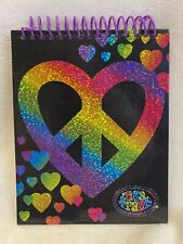 Vintage Lisa Frank Notebook with Scratch Cards and Stickers Unused Hearts Peace picture