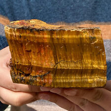 4.47LB atural Yellow Tiger's eye quartz crystal Specimen mineral Healing stone picture