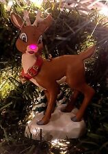 1996 Hallmark Rudolph Red Nosed Reindeer Magic Club Exclusive Christmas Ornament picture