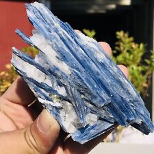 251g Rare Natural Blue Kyanite Quartz Crystal Mineral Rough Specimen Healing picture