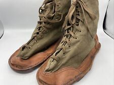 Vintage 1940 JJ Chabrat WWII French Military Ice Snow Boot Sz.57 2 Cleat France picture