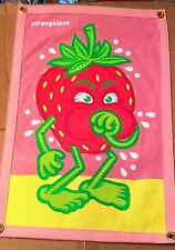 Strangelove Skateboards x Oxford Pennant / STRAWBERRY COUGH Flag Banner 1 of 100 picture