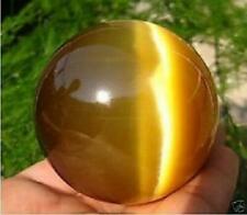 Hot Sell ASIAN QUARTZ TIGER EYE CRYSTAL HEALING BALL SPHERE 40MM + STAND picture