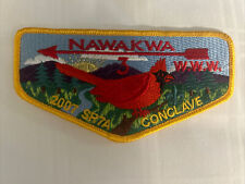 Mint OA Flap Lodge 3 Nawakwa Gold Border 2007 SR7A Conclave picture