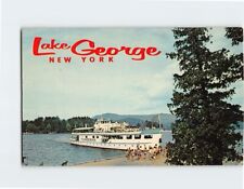 Postcard Ticonderoga Lake George New York USA picture