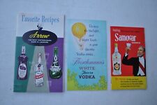 Vintage Bar Cocktail Recipes Arrow Favorite Recipes and More 1950’s  picture