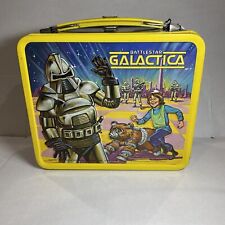 Vintage BATTLESTAR GALACTICA Metal lunchbox 1978 By Aladdin- No Thermos RARE picture