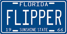Flipper dolphin 1966 Florida License Plate picture