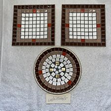 Vintage Mosaic Trinket Plates picture