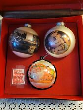 Vintage Artists Collection Three Ornaments .gift From Nigel picture