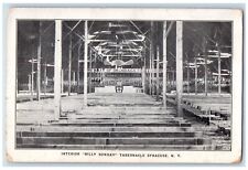 1915 Interior Billy Sunday Tabernacle Syracuse New York NY Antique Postcard picture