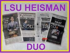 LSU Tigers HEISMAN Joe Burrow/Jayden Daniels The Advocate Newspapers 2019/2023 picture