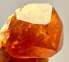 22 Carat Top Quality Hessonite Lustrous Crystals On Matrix From KPK Pakistan picture