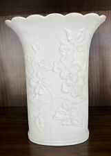 AK Kaiser Porcelain Vase With Raised Dogwoods picture