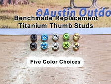 Titanium Thumb Stud for Benchmade Knives 535 940 551-553 555 565 570 710 730 950 picture