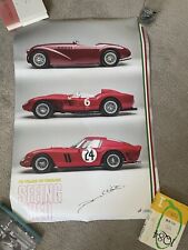 70 Years Of Ferrari Sebring Red Petersen Automotive Museum Poster - LIMITED /250 picture
