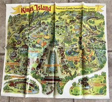 Kings Island Amusement Park Ohio 1974 Map, Poster - 28