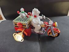 NEW COCA COLA FRANKLIN MINT WIND-UP MOTORTRIKE TIN COLLECTIBLE NO BOX picture