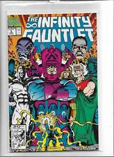THE INFINITY GAUNTLET #5 1991 NEAR MINT 9.4 3770 THANOS GALACTUS SILVER SURFER picture