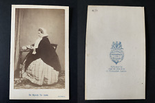 Her Majesty the Queen Victoria Vintage Albumen Print CDV.  picture