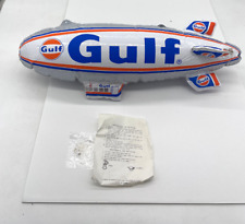 GULF Gas & Oil Advertising Blow Up Blimp NOS w/ Hanging setup & Instruction NIP picture