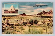 Phoenix AZ-Arizona, Papago State Park, Antique, Vintage c1985 Souvenir Postcard picture