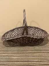 Vintage Hand Woven and Hand Packed Basket By Harry and David, Medford Oregon picture