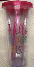 Hello Summer 24oz Tumbler With Straw picture