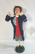 Bryers Choice Rare Williamsburg 2009 Caroler With Pipe 14