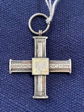 WWI Poland Cross for Participation in 1918-21 Great War - Original - RARE picture
