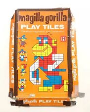Vtg Hanna Barbera Magilla Gorilla Play Tiles Puzzle Imagination Game Halsam 1964 picture