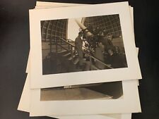Vtg Griffith Park Observatory Photos Lot of 9 1940s Card Stock 14'