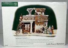 Dept 56 Little Town of Bethlehem Rug Merchant's Colonnade Set of 4 #59802 picture