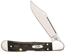 Case xx Mini Copperlock Knife Jigged Genuine Buffalo Horn Stainless Pocket 65022 picture