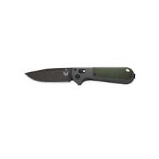 Benchmade Knife Redoubt 430BK Gray/Green Grivory CPM-D2 Steel Pocket Knives picture