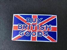 Buy British Goods Vintage Great Britain motto  label 2 x 4 cm  Ref  R28221 picture