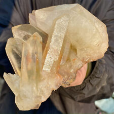 1.48LB Natural citrine Crystal quartz Cluster Mineral Specimen Healing picture