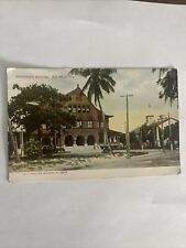 Key West FL Florida Governor's Building Mansion Early 1900s Vtg Postcard picture