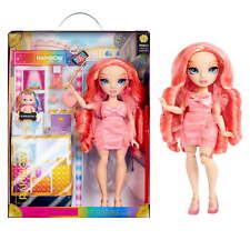 Rainbow High Pinkly Pink Fashion Doll, 10+ Colorful Play Accessories. picture