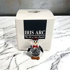 Swarovski IRIS ARC Penguin W/ Hat Miniature Figurine 59-99719 Original Box picture