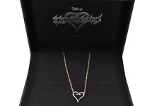 Kingdom Hearts  Silver  Heart Necklace U-TREASURE JAPAN picture