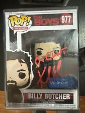 Funko Pop Vinyl Billy Butcher #977 - Walmart Exclusive Signed Karl Urban + case picture
