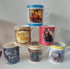 Rare 2004 Harry Potter Prisoner of Azkhaban Collectors' 6-Piece Coffee Mug Set picture