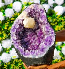 Giant 380MM Natural Blue Amethyst Quartz Healing Metaphysical Geode Cave Cluster picture