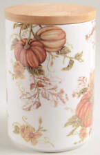 Grace's Teaware Pumpkin Vine Medium Canister & Lid 12009374 picture